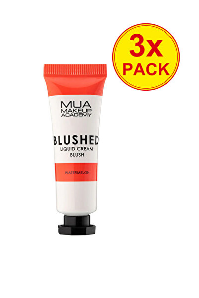 MUA Makeup Academy 3x PACK Creamy Liquid Blush – Watermelon