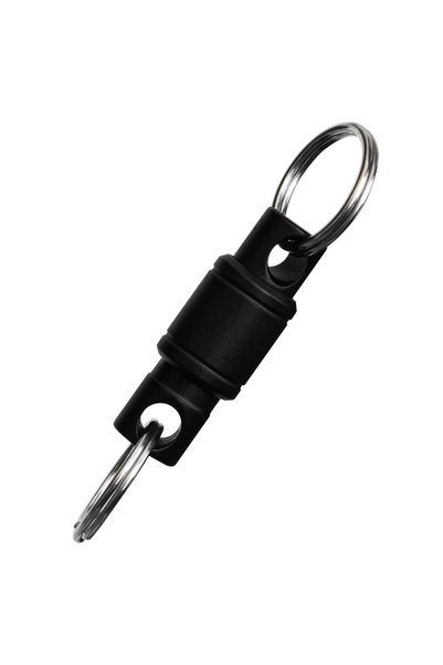 Choice 1pcs black Titanium Alloy Quick Release Keychain For Men Women Mini Ro...