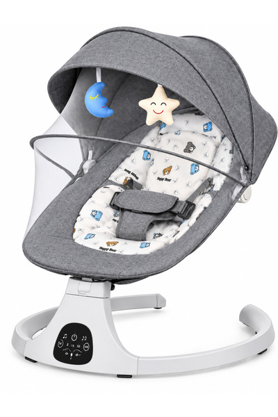stars pearl Baby Rocking Chair Bluetooth and Music Remote Control Baby Chair ...