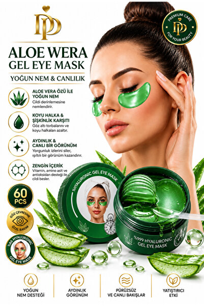 Liva Flow Aloevera Ve Kolajen İçeren Sıkılaştırıcı Göz Maskesi 1.4g 60 Adet