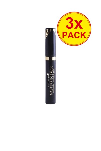 Max Factor Pachet de 3 rimeluri negre MASTERPIECE pentru volum și definiție m...