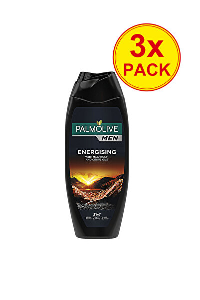 Palmolive 3x PACK Men Energizing shower gel, 500 ml