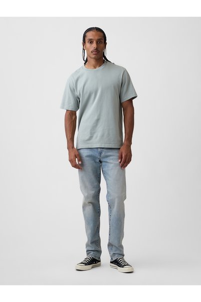 GAP Erkek Açık Mavi Straight Jean Pantolon