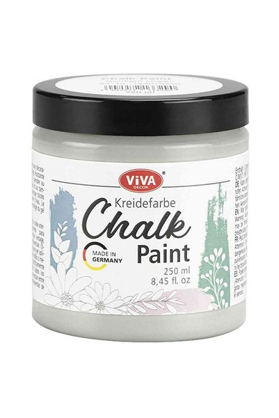 Viva Decor Vopsea cremoasă pentru mobilă, cu cretă, VIVA DECOR, 250ml Gri pastel