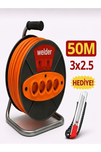 Welder MAKARALI KABLO 3X2.25 50 METRE