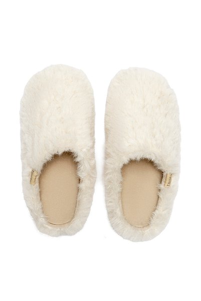 Twigy Twnyx Plush Women's House Slippers Beige 37/41
