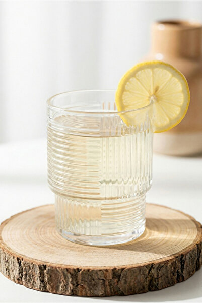 LAV Helen Glass Water Cup Set of 6 230 ml (Soft Drink Cup)
