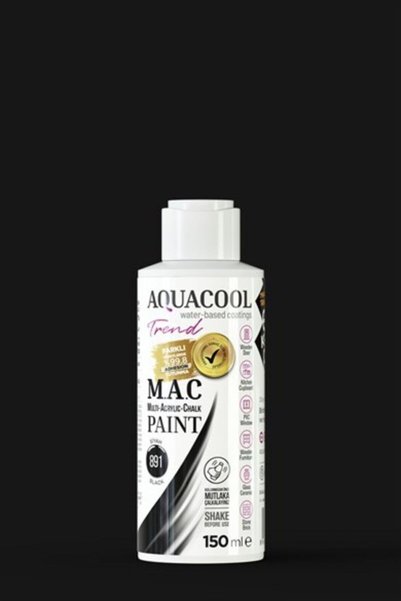 Aquacool Trend Mac Boya 891 Siyah 150ml