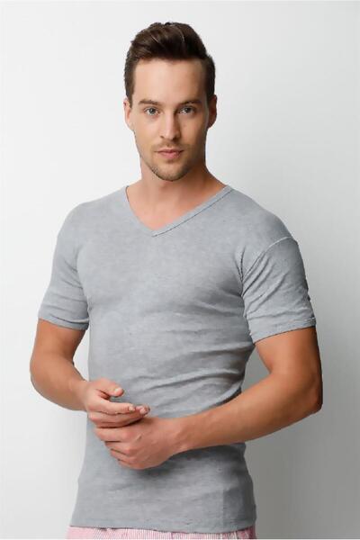DONEX Men's Short Sleeve V-Neck Athlete Lycra Men's Athlete 2130