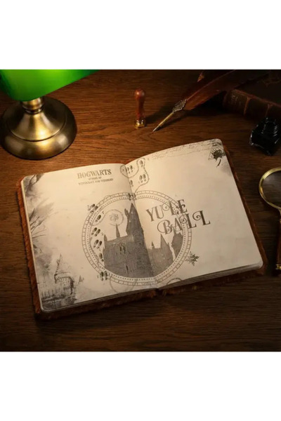 Dörtel Tedarik Harry Potter Peluş Kapaklı Defter - Özel Tasarım Günlük ve Not Defteri