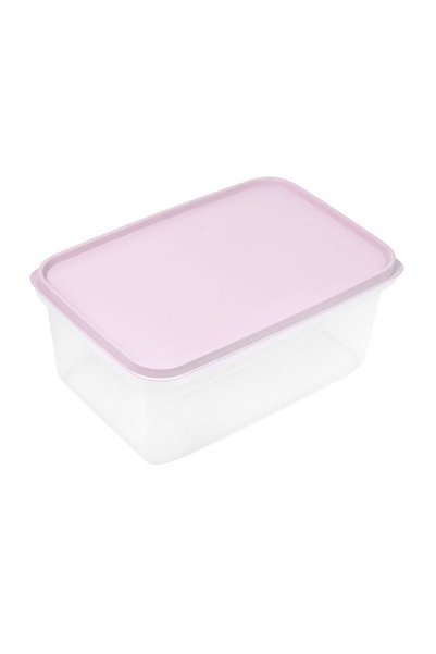 OEM Caserolă Transparenta Powder Pink 4.5 L – Depozitare și Organizare Practică