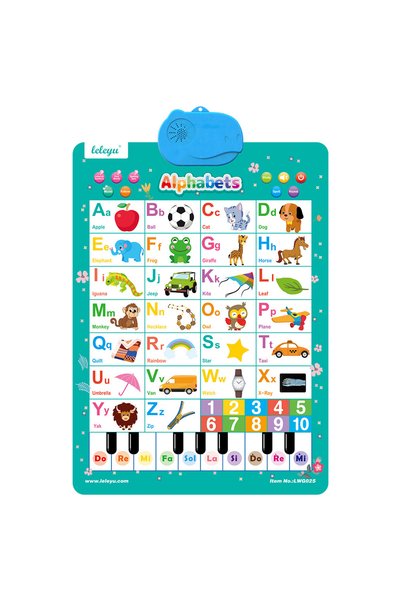 Choice Alphabets Interactive Alphabet Wall Chart Talking ABC Electronic Poste...