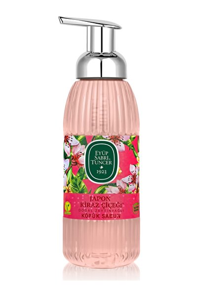 Eyüp Sabri Tuncer Natural Olive Oil Moisturizing Foam Soap 500 ml Pink Parabe...