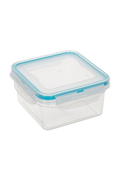 OEM Caserolă din Plastic Etansa Patrata Transparenta cu Capac 680 ml – Închid...