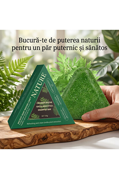 OEM Șampon solid pentru păr fragil și scalp uscat, măsline, migdale dulci și ...