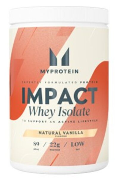 MYPROTEIN Impact Whey Isolate Πρωτεΐνη Ορού Γάλακτος 480gr - VANILLA