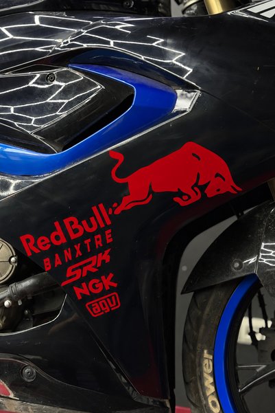 Banxtre Sponsor sticker set for side fairings for rks srk motorcycle group (1...