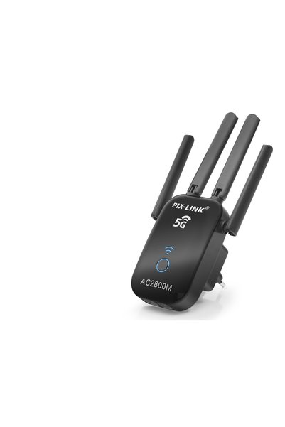 Angel Of Life Wifi Repeater / Router / Ap Ac2800 Dual Band 5 Ghz - Siyah Lv-Ac27Q