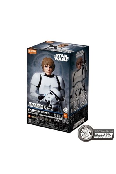 Star Wars Champion Class 04 Luke Skywalker Stormtrooper Figür Yapım Seti 103 Parça