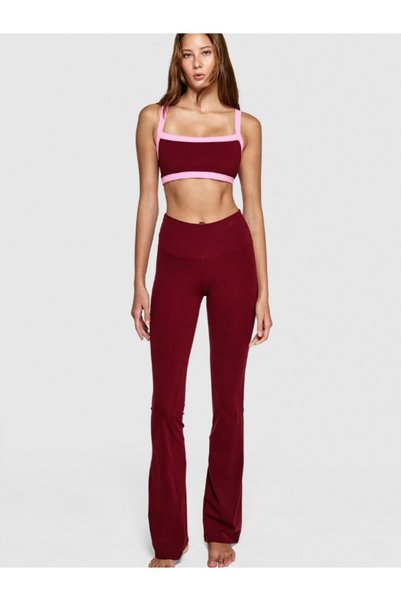 y.orstruly TWIST FLARE PANTS - KADIN YÜKSEK BEL TOPARLAYICI VE KAVRAYICI YUMU...