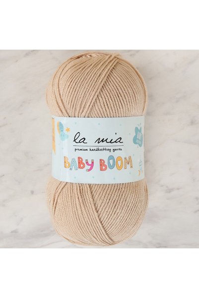 Lamia La mia baby boom beige hand knitting yarn - 855