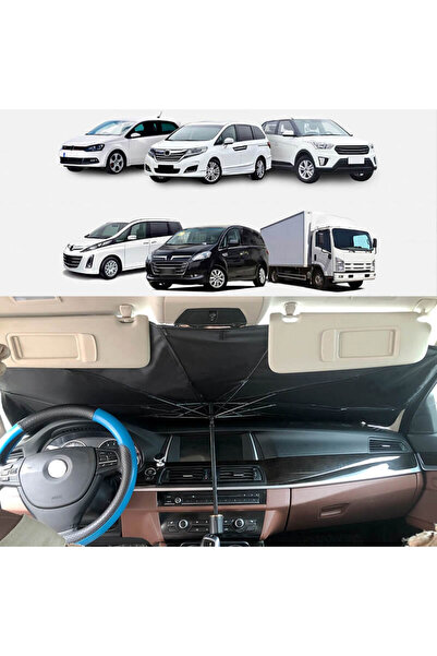 OEM Parasolar auto pliabil, în formă de umbrelă
