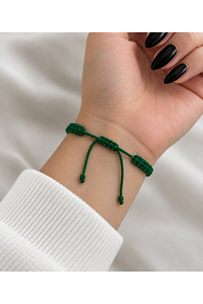 Generic Brand New Year's (Christmas) Special Handmade Adjustable Knitted Bracelet