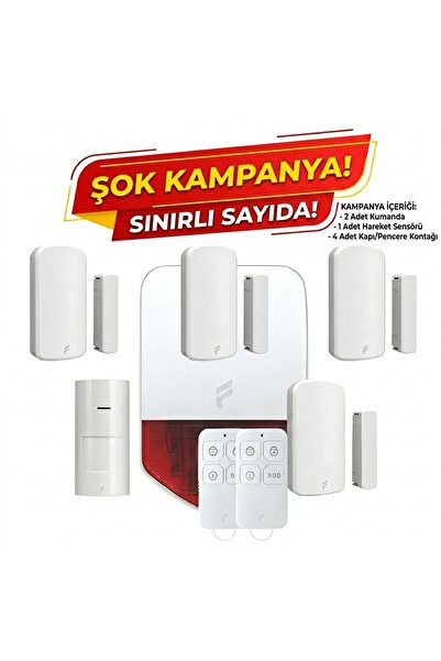 Akıllı Alarm set Sistem 2026 PLUS 4+1 Aksesuar dahil