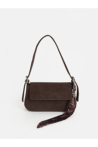 LC Waikiki Rmz Gi̇yi̇m Farkiyla Suede Women's Shoulder Bag