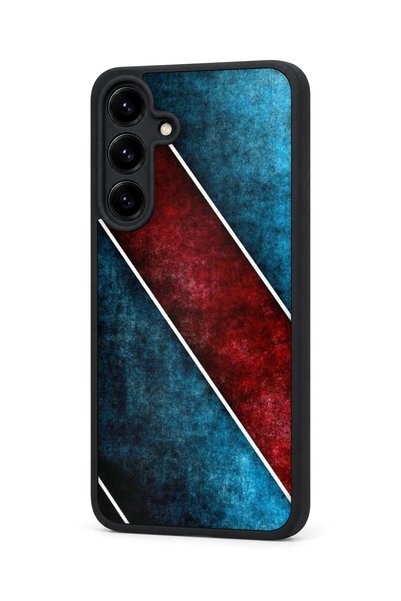 Aksel Kılıf Samsung Galaxy S25 Plus Compatible Printed, Matte Black, Soft Silicone, Protective, Shock-Absorbing Cover, Case