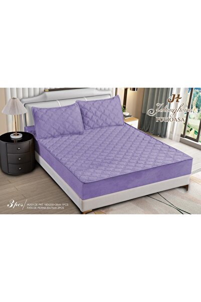 elegant home pucioasa LenjerieMagSTO Husa Pat Topper Lila180X200 Mov STO07