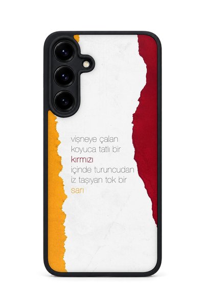 Aksel Kılıf Samsung Galaxy S25 Plus Compatible Printed, Matte Black, Soft Silicone, Protective, Shock-Absorbing Cover, Case