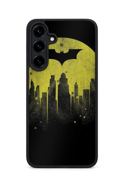 Aksel Kılıf Samsung Galaxy S25 Plus Compatible Printed, Matte Black, Soft Sil...