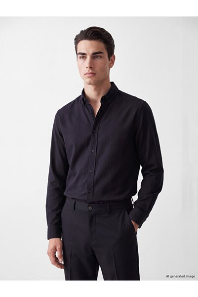 LC Waikiki Timeless Clothing & Timeless Choices Standard Fit Men's Jean Shirt