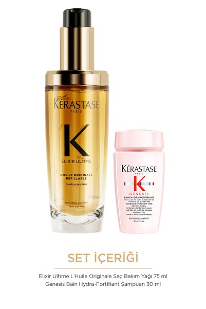 Kerastase Elixir & Genesis Güçlü Saç Derisi Ve Göz Alıcı Parlaklık Için Bakım...