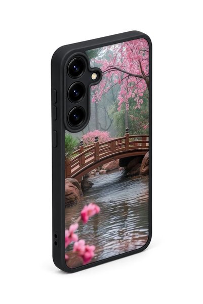 Aksel Kılıf Samsung Galaxy S25 Plus Compatible Printed, Matte Black, Soft Silicone, Protective, Shock-Absorbing Cover, Case