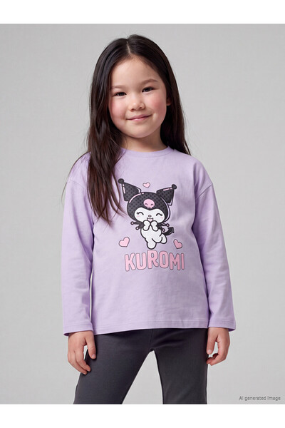 LC Waikiki Tricou imprimat pentru fete Kuromi