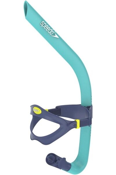 SPEEDO 7530477 - أنبوب تنفس برأس رصاصي بلون زجاج القطب الشمالي/أزرق هابونا