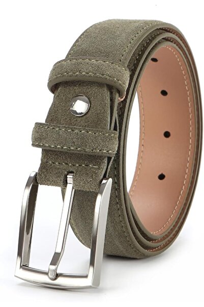 GENERAL mens Men Suede Leather Belt Classic (pack of 1)