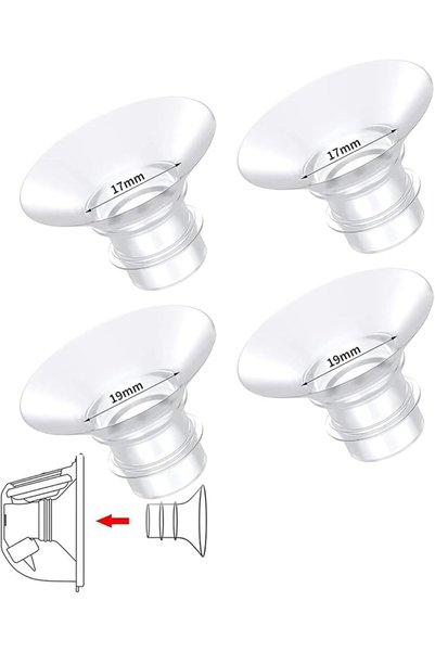 Arabest Flange Insert, 4PCS Flange 17mm 19mm Inserts, Wearable Shield, Flange...