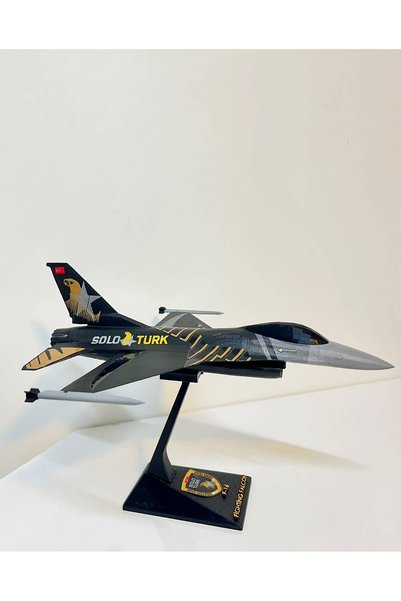 Genel Markalar SOLOTÜRK F-16 FİGHTİNG FALCOM 1/48 ÖLÇEK UÇAK MAKETİ VE MASAÜS...