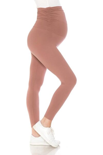 Leggings Depot بنطلونات نسائية للحوامل (عبوة واحدة)