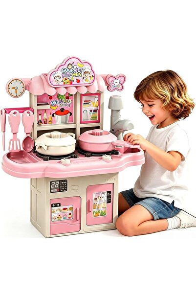 GENERAL 24Pcs Kitchen Pretend Toy Set, Kids Mini Kitchen Toys, Simulation Coo...