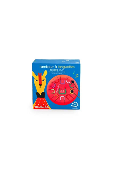 Moulin Roty Instrument muzical Toba metalica rosie,