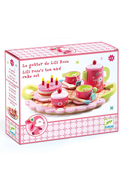 djeco Joc de rol Set aniversar roz,