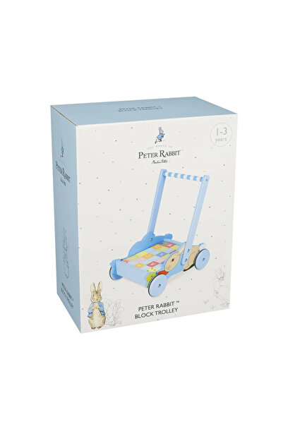 Orange Tree Toys Carucior cu cuburi Peter Rabbit™,
