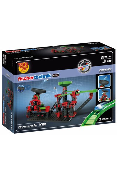 Fischertechnik Kit STEM Cursa cu obstacole Dynamic XM,