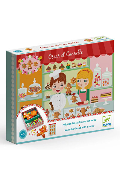 djeco Joc de rol Set de patiserie Oscar si Cannelle,