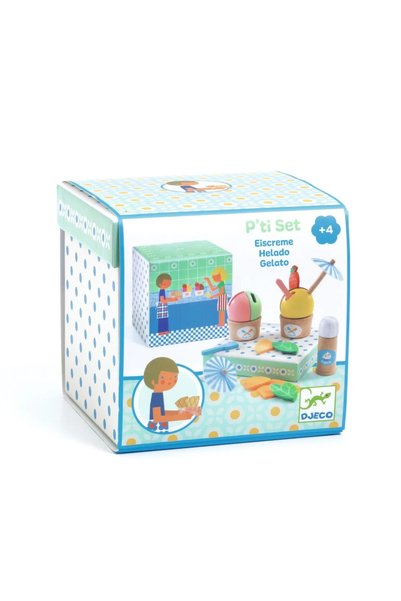 djeco Joc de rol din lemn Gelateria,