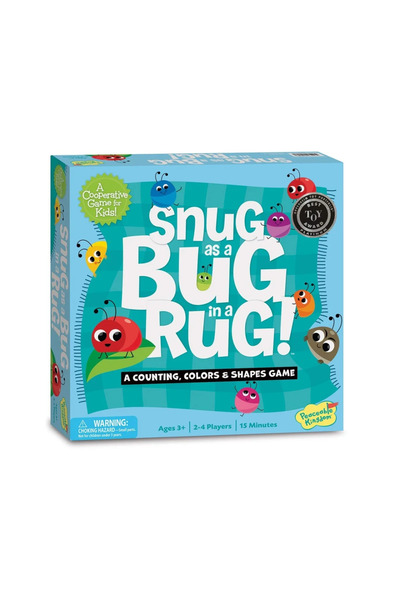 Peaceable Kingdom Snug as a bug in a rug – Confortabil ca un gândacel sub covor
